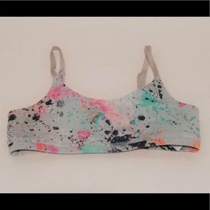 Ivivva splattered sports bra